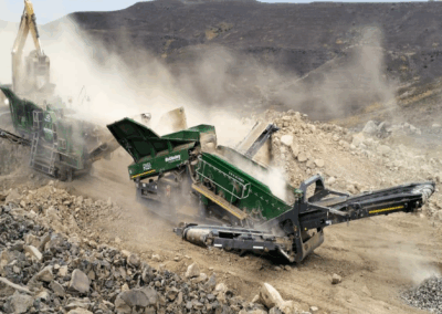 Eco-Match J45 and R155 crushing screening plant