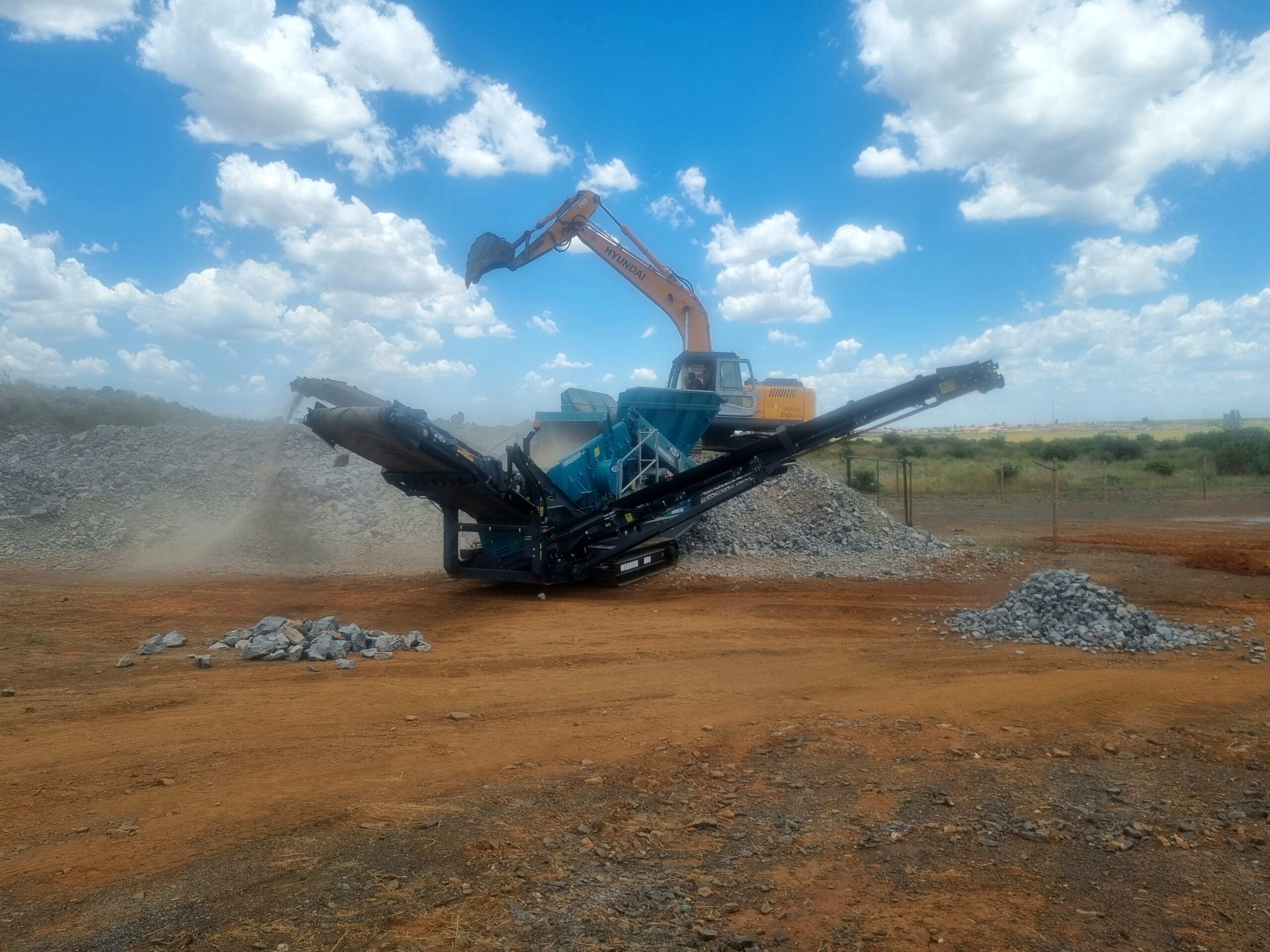 Eco-Match mobile crushing plant Gauteng