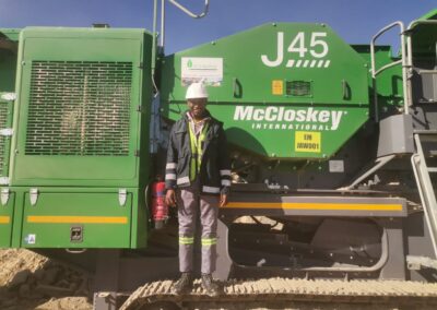 Eco-Match on-site crushing