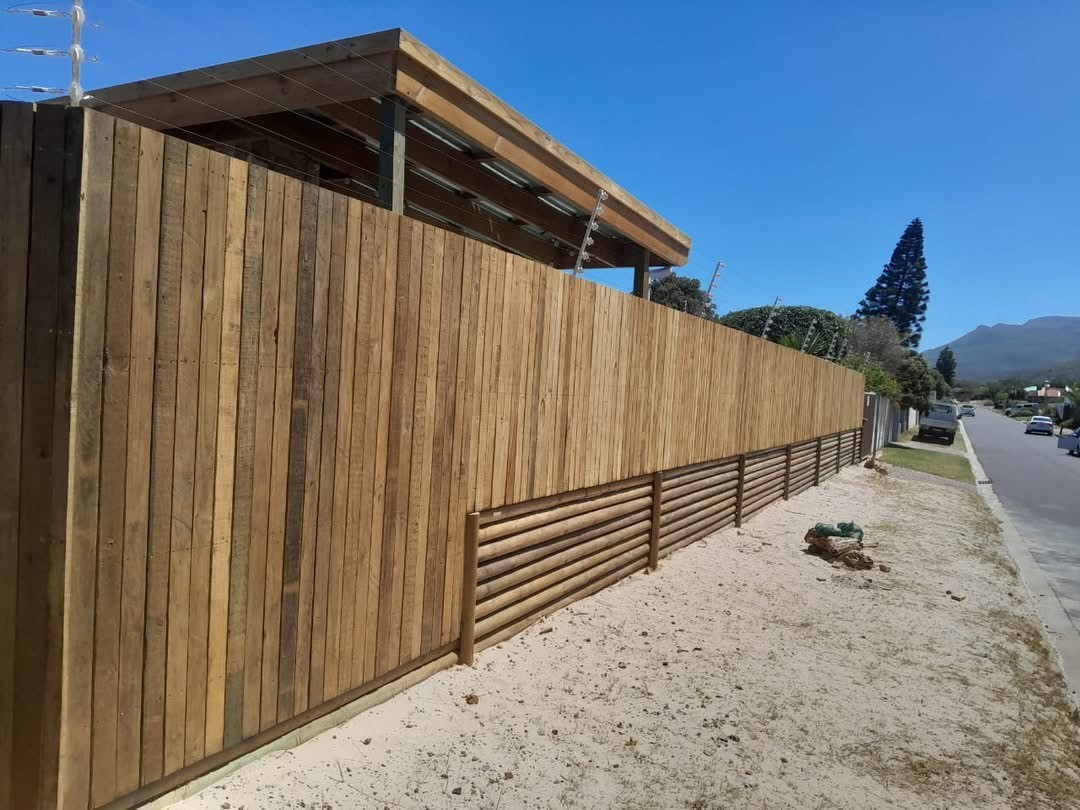 Wilco Projects rustic fence Fish Hoek