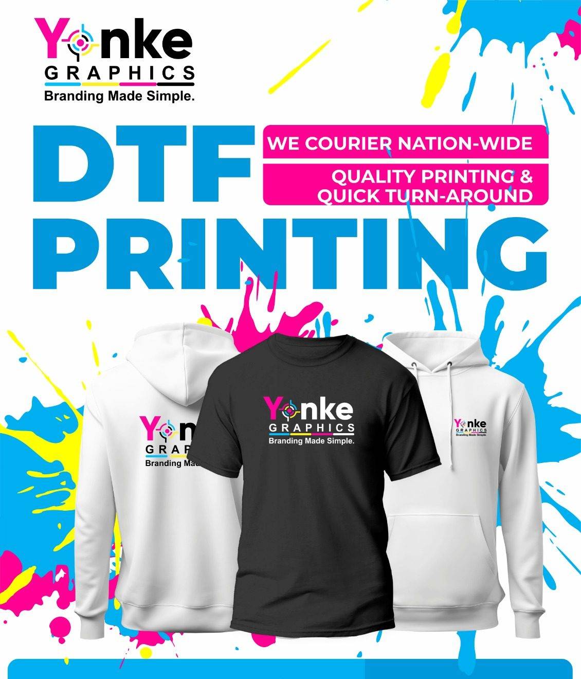 Yonke Graphics — custom apparel printing