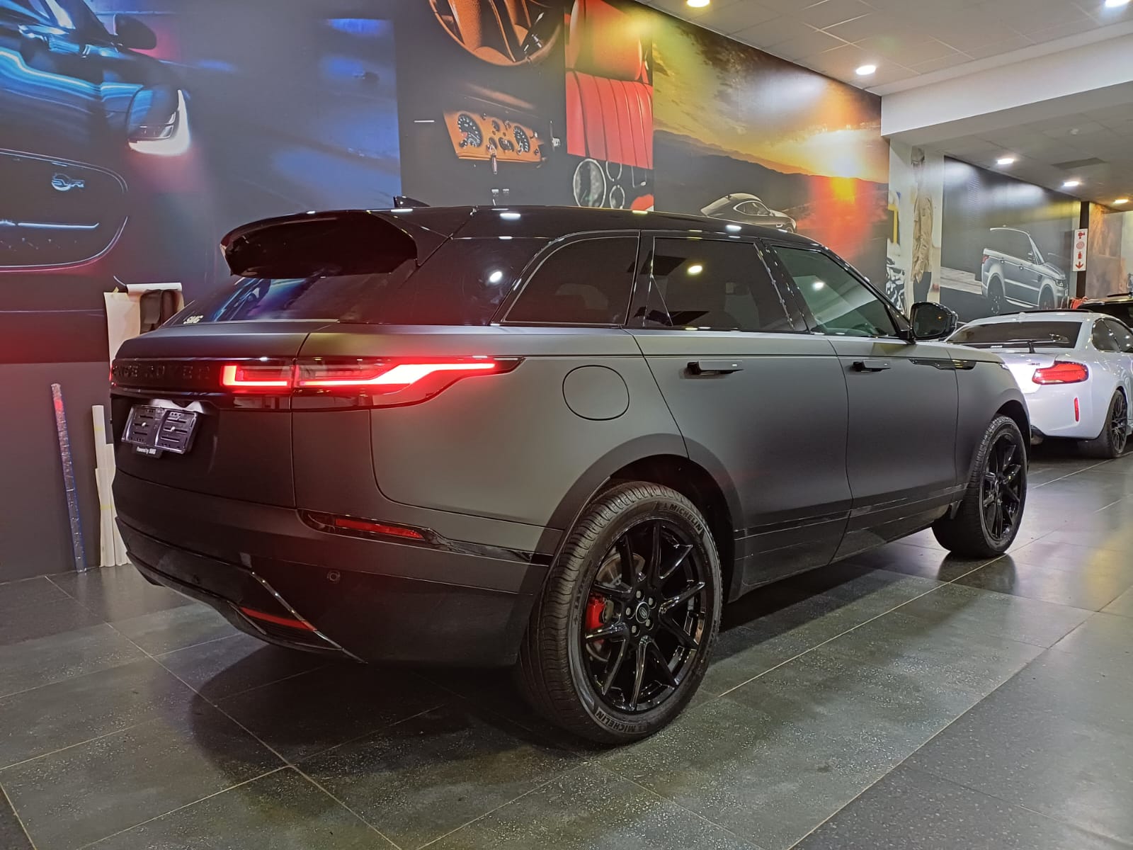 Poseidon Customs vehicle wrap work