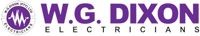 W.G Dixon Electricians logo